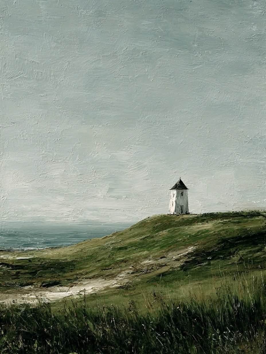 Abstract journey artwork